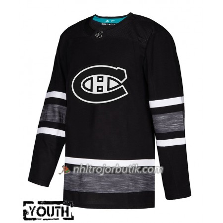 Barn Ishockey Montreal Canadiens tröja Blank Svart 2019 All-Star Adidas Authentic